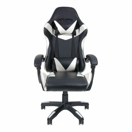 Sedia Gaming EDM 75194 Bianco Nero 2