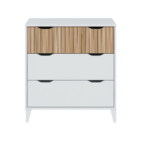 Cassettiera Forés Bianco Naturale 70,5 X 40 X 76 CM