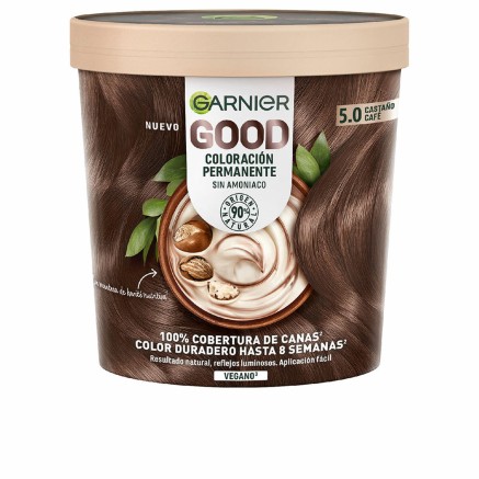 Permanente Kleur Garnier Good Café Bruin Nº 5.0 (1 Stuks)