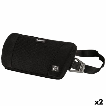 Lendenwirbelstütze Fellowes Foam Plus Touch 35,5 x 9 x 19,5 cm (2 St