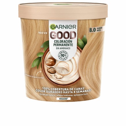 Permanente Kleur Garnier Good Nº 8.0 Blond (1 Stuks)