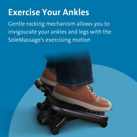 Poggiapiedi Kensington SOLEMASSAGE Nero (4 Unità)