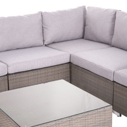Table Basse Marlene Marron Clair 75 x 75 x 38 cm 2
