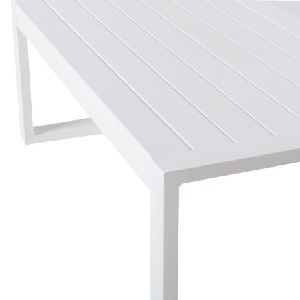 Centre Table Io White 100 x 100 x 45 cm 2