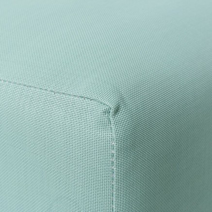 Taburete Io Verde textileno 45 x 45 x 43 cm 2
