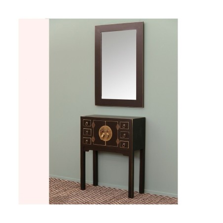 Eingangsbereich ORIENTE Schwarz Gold 63 x 26 x 80 cm