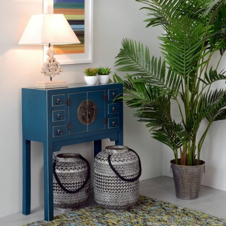 Hall ORIENTE Blue Golden 63 x 26 x 80 cm