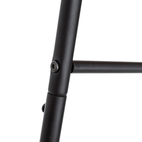 Appendiabiti 56,9 x 15 x 171,9 cm Naturale Nero Metallo Legno industri