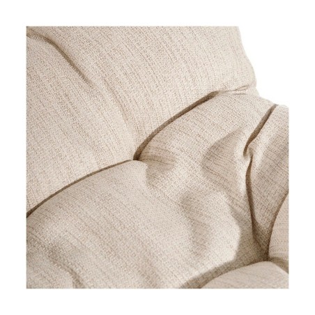 Poltrona 76 x 76 x 87 cm Naturale Nero Fibra naturale