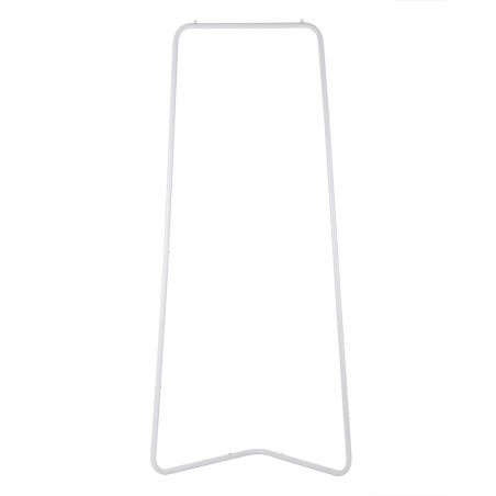 Coat rack 81 x 38 x 182 cm Metal White