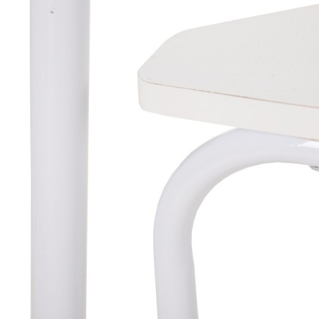 Appendiabiti 81 x 38 x 182 cm Metallo Bianco