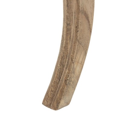 Comodino 58 x 43 x 70 cm Naturale legno di mindi 2