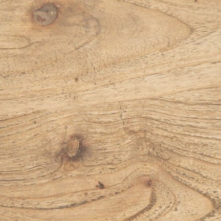 Nachtkastje 58 x 43 x 70 cm Natuurlijk Mindi hout
