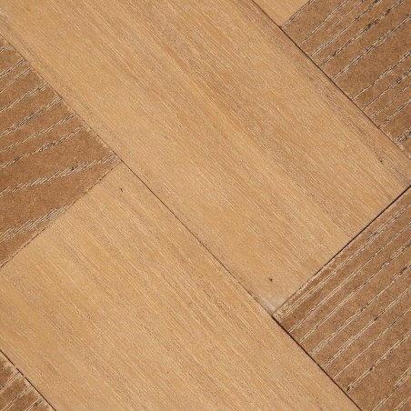 Mesa auxiliar Marrón Negro Metal Hierro Madera MDF 62,5 x 62,5 x 73 c