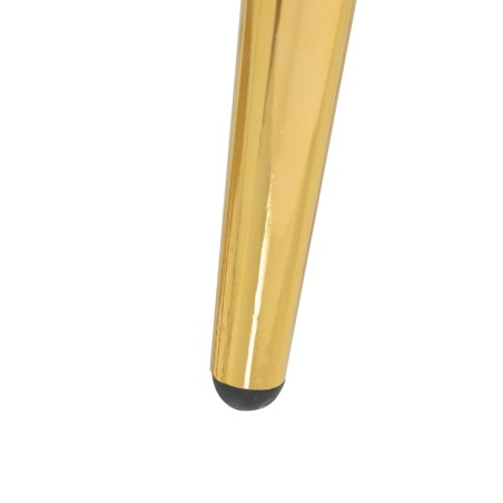 Panca 111 x 44 x 41,5 cm Tessuto Sintetico Rosa Metallo