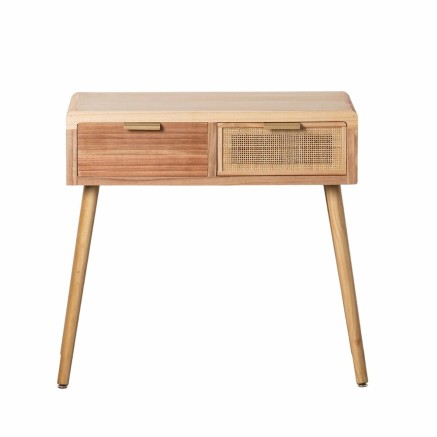 Meuble d'Entrée HONEY Naturel 80 x 40 x 78 cm