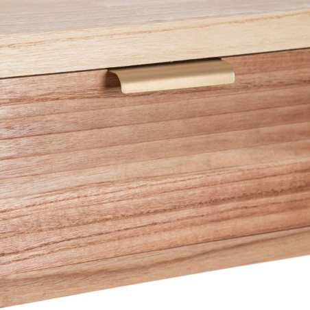 Meuble d'Entrée HONEY Naturel 80 x 40 x 78 cm