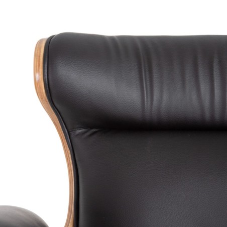 Sillón de Oficina Negro Natural 68 x 62 x 85 cm