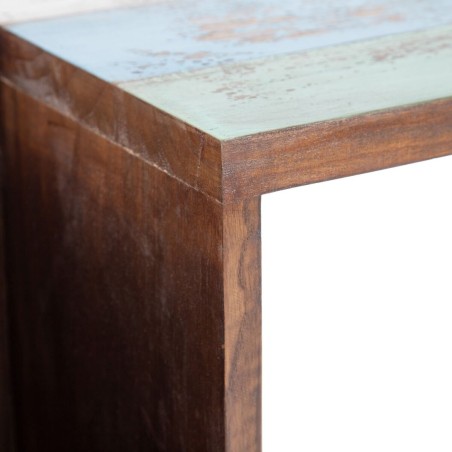 Bureau 140 x 35 x 77 cm Metaal Hout