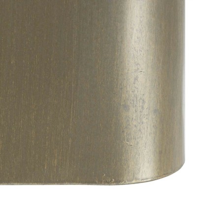 Side table Crystal Black Golden Metal 40 x 40 x 45 cm 2