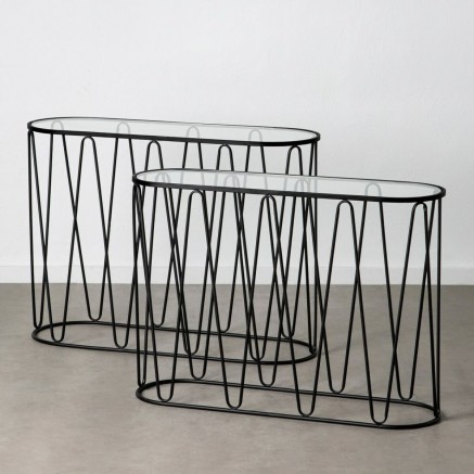 Möbel-Set-Set Schwarz 107 x 35,5 x 79 cm