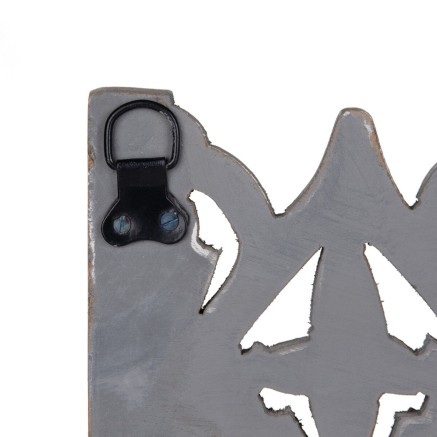 Appendiabiti da parete 40 x 13 x 13 cm DMF 2