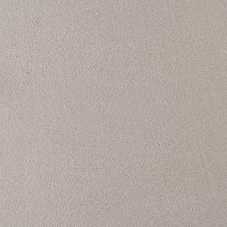 Puff synthetische Stoffe Beige Metall 40 x 40 x 35 cm