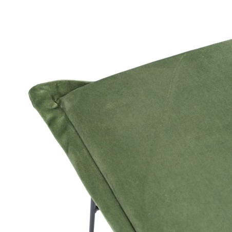 Poef Synthetisch materiaal Metaal 40 x 40 x 35 cm Lichtgroen