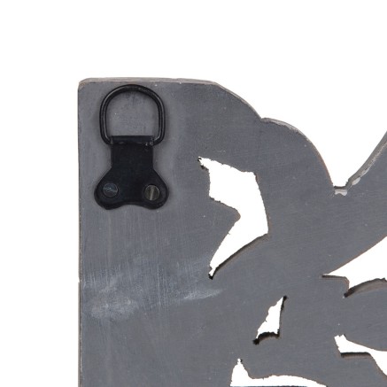 Appendiabiti da parete 91 x 13 x 13 cm DMF 2