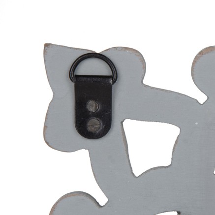 Perchero de Pared 30 x 6,25 x 15,25 cm DMF 2