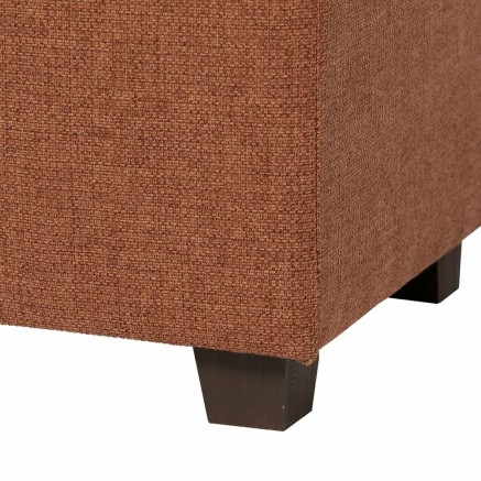 Baule 102 x 41 x 43 cm Tessuto Sintetico Legno 2
