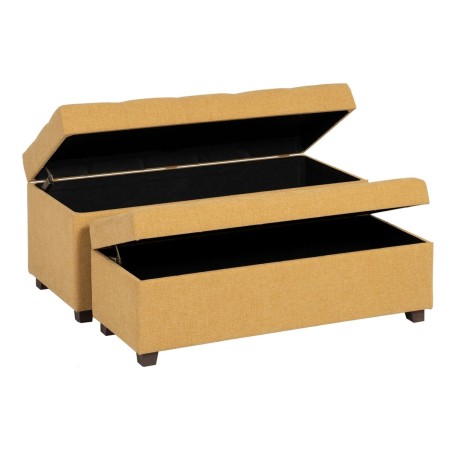 Koffer 102 x 41 x 43 cm Synthetisch materiaal Hout