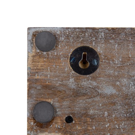 Appendiabiti da parete 45,5 x 7 x 15,5 cm Metallo Legno 2