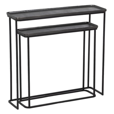 Set of furniture Black Grey 84 x 26 x 78 cm