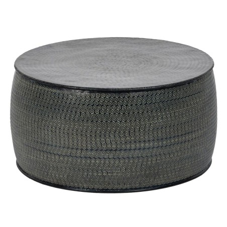Table d'appoint 66 x 66 x 34,5 cm Noir Aluminium (3 Unités)