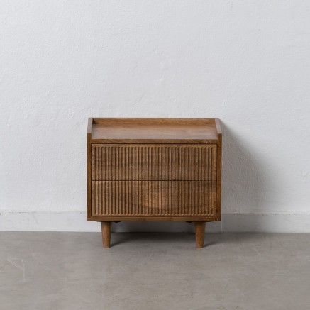 Table d'appoint APRICOT Naturel Bois de manguier 45 x 30 x 40 cm 2