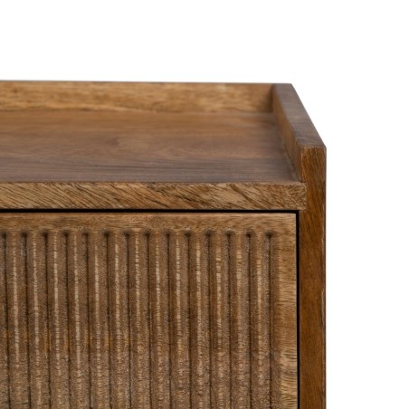 Bijzettafel APRICOT Natuurlijk Mangohout 45 x 30 x 40 cm