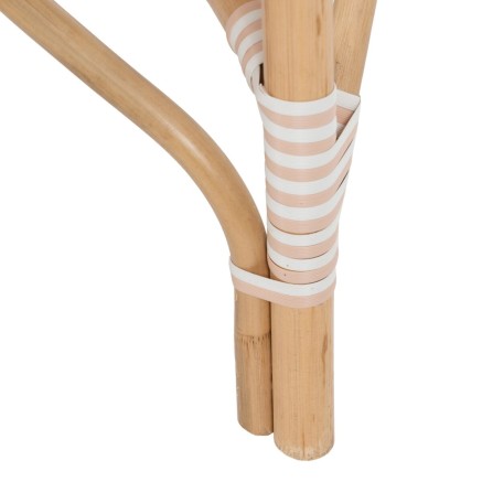 Silla de Comedor 47 x 54 x 93 cm Natural Beige Ratán 2