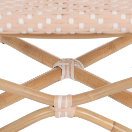 Chaise de Salle à Manger 47 x 54 x 93 cm Naturel Beige Rotin