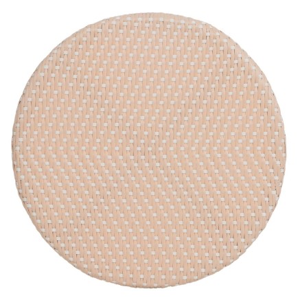 Table d'appoint 50 x 50 x 67 cm Naturel Beige Rotin 2