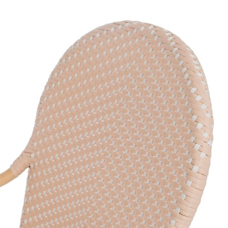 Sedia da Sala da Pranzo 57 x 62 x 90 cm Naturale Beige Rattan