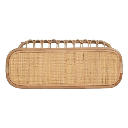 Mesa auxiliar RATÁN 70 x 30 x 50 cm Natural 2