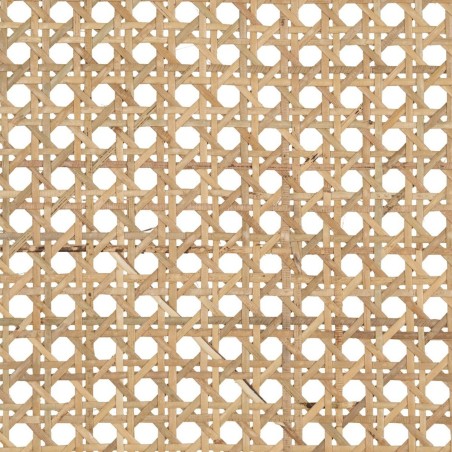 Poltrona Naturale Legno Rattan 60,5 x 73,5 x 72,5 cm