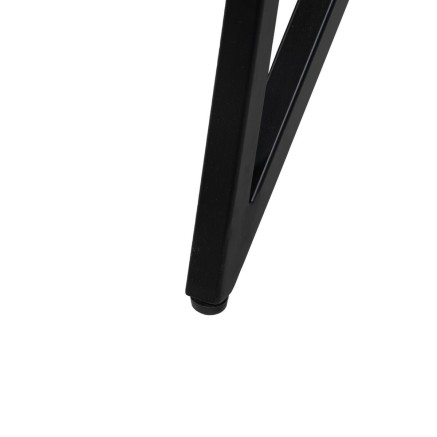 Juego de muebles Negro Natural 107 x 36 x 77 cm 2