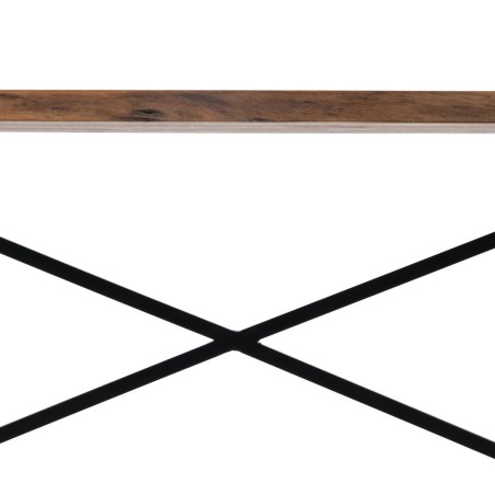 Set di mobili Nero Naturale 107 x 36 x 77 cm