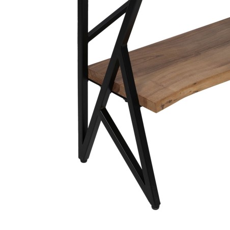 Set di mobili Nero Naturale 107 x 36 x 77 cm