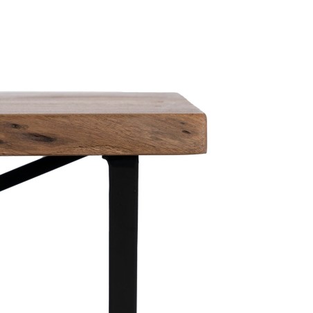 Set di mobili Nero Naturale 107 x 36 x 77 cm