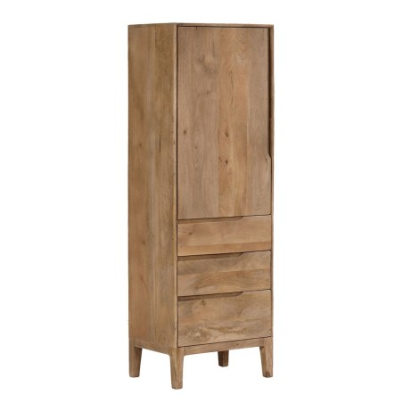 Bijzettafel 60 x 44 x 180 cm Natuurlijk Mangohout