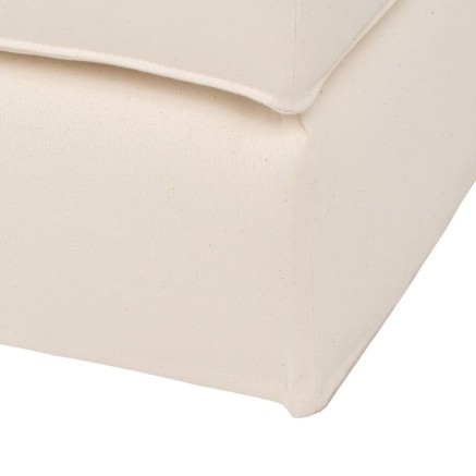 Puff Creme 100 x 80 x 44 cm 2