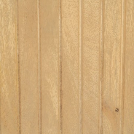 Dressoir MONTMARTRE Zwart Natuurlijk Ijzer Mangohout 140 x 40 x 75 cm